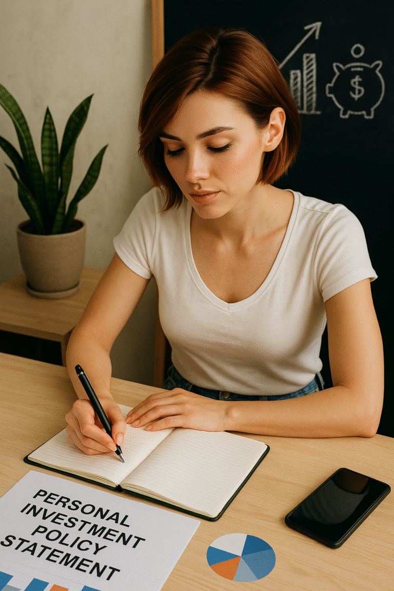 How to Write a Personal Investment Policy Statement