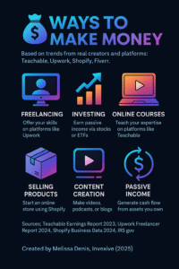 How to Make Money Online in 2025: Proven Strategies from Trusted Platforms